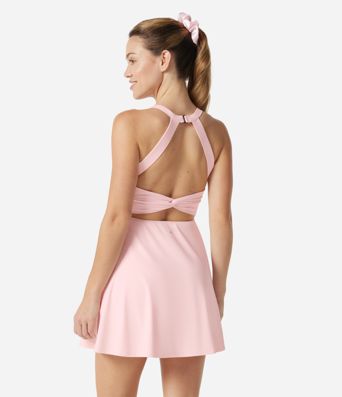 SoftlyZero™ Airy Backless Twisted Cool Touch Dance Active Dress-Easy Peezy Edition
