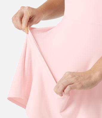 SoftlyZero™ Airy Backless Twisted Cool Touch Dance Active Dress-Easy Peezy Edition