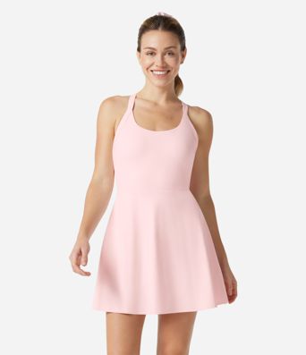 SoftlyZero™ Airy Backless Twisted Cool Touch Dance Active Dress-Easy Peezy Edition