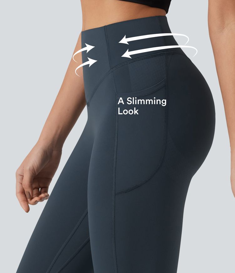 Halara UltraSculpt™ High Waisted Scrunch Butt Lifting Tummy Control Pocket Shaping Training Leggings