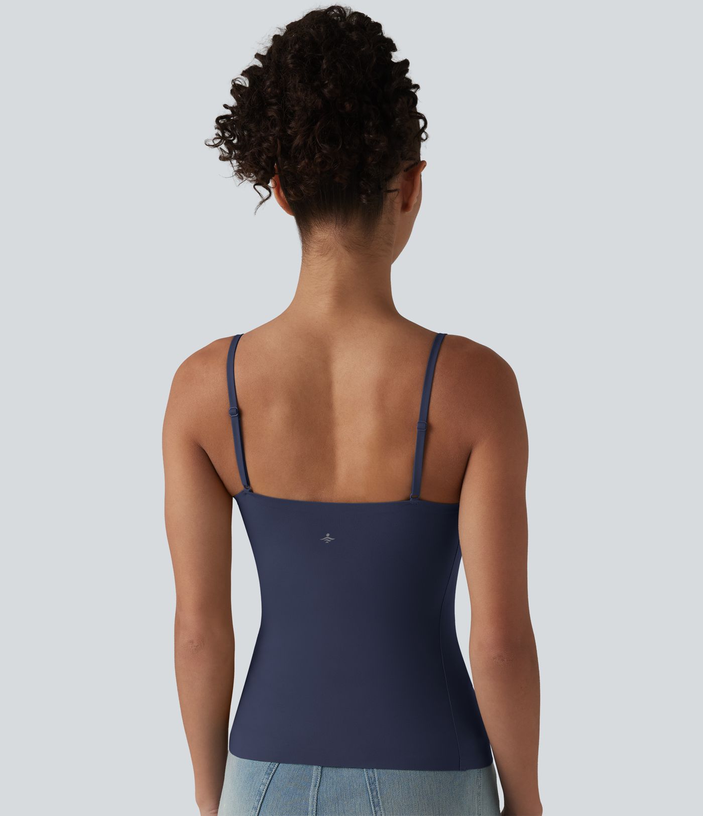 Scoop Neck Built-in Bra Casual Tank Top B-E Cups Scoop Neck Built-in Bra Casual Tank Top B-E Cups