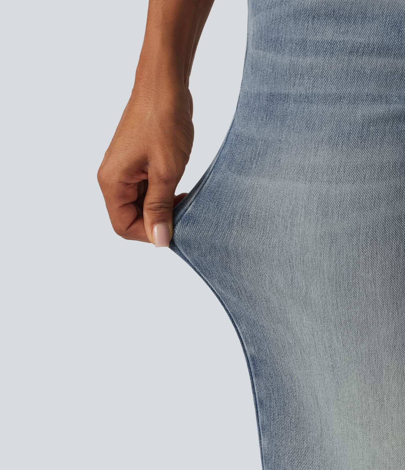 Halara Flex™ Low Rise Flare Casual Jeans with Pockets