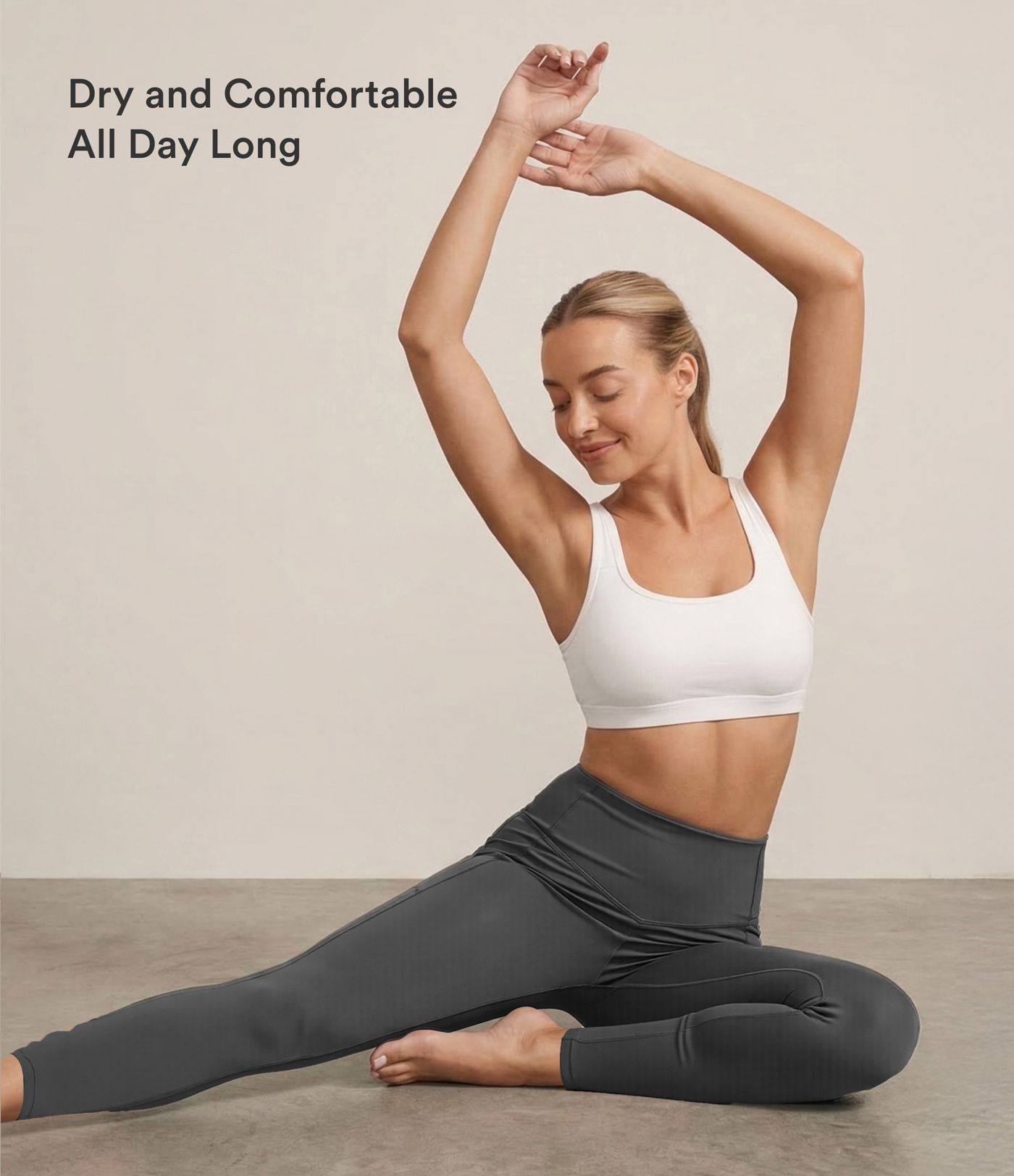 Halara UltraSculpt™ SoCinched Leggings de entrenamiento de cintura alta con control de abdomen, bolsillos y realce de glúteos