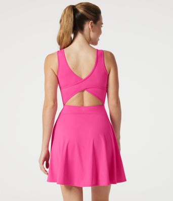 SoftlyZero™ Airy 2-in-1 InstantCool Mini Dance Active Dress with Pockets-Easy Peezy Edition-Longer Length