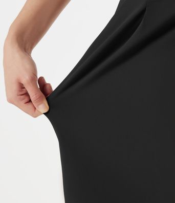 DayStretch - Baggy Büro-Shorts mit hohem Bund und Seitentaschen - 22,9 cm DayStretch - Baggy Büro-Shorts mit hohem Bund und Seitentaschen - 22,9 cm