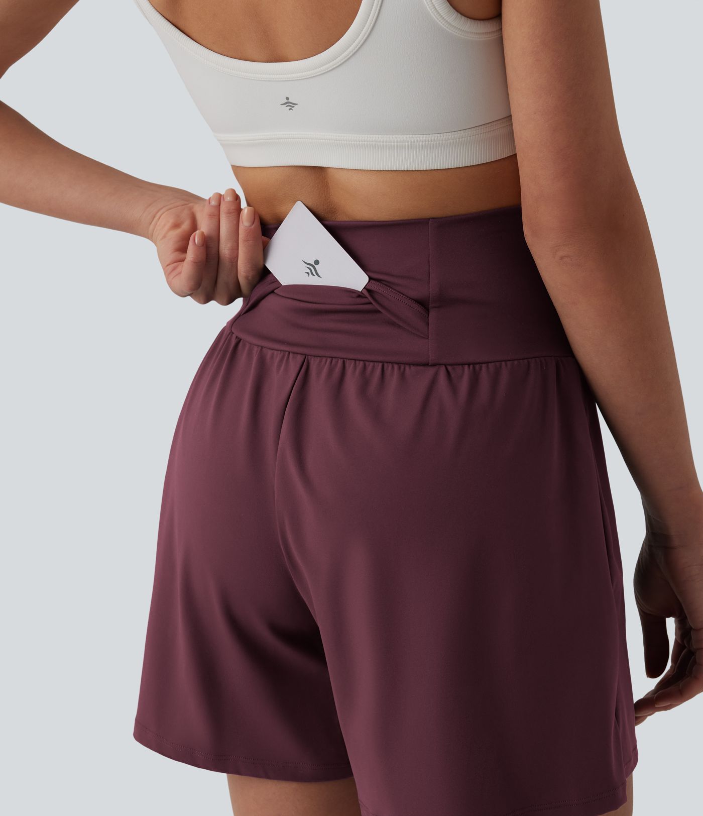 SoftlyZero™ Airy Short yoga taille haute toucher frais avec poches 12,5 cm SoftlyZero™ Airy Short yoga taille haute toucher frais avec poches 12,5 cm