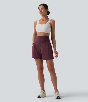 SoftlyZero™ Airy Short yoga taille haute toucher frais avec poches 12,5 cm SoftlyZero™ Airy Short yoga taille haute toucher frais avec poches 12,5 cm