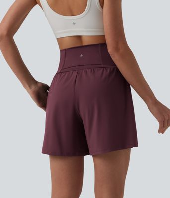 SoftlyZero™ Airy Short yoga taille haute toucher frais avec poches 12,5 cm SoftlyZero™ Airy Short yoga taille haute toucher frais avec poches 12,5 cm
