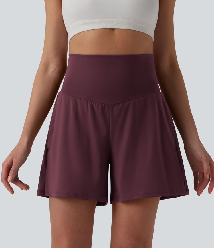 SoftlyZero™ Airy Short yoga taille haute toucher frais avec poches 12,5 cm SoftlyZero™ Airy Short yoga taille haute toucher frais avec poches 12,5 cm