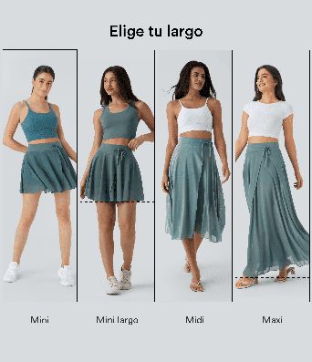 High Waisted Drawstring Contrast Mesh 2-in-1 Side Pocket Flowy Midi Flare Casual Skirt