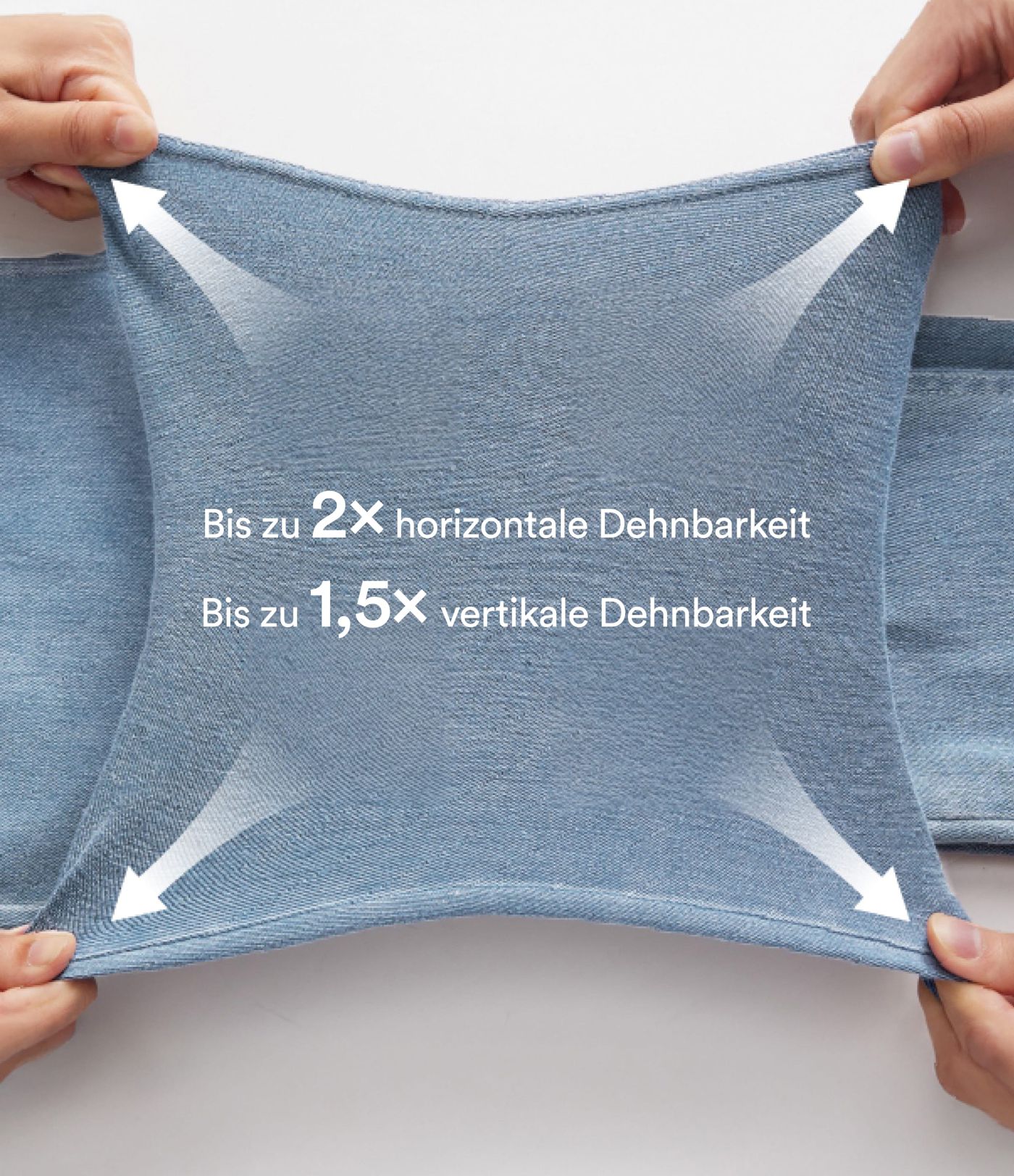 Halara Flex™ lässige Baggy-Hose aus elastischem Strickdenim mit mittelhohem Bund, Cargo-Seitentaschen und geradem Bein Halara Flex™ lässige Baggy-Hose aus elastischem Strickdenim mit mittelhohem Bund, Cargo-Seitentaschen und geradem Bein