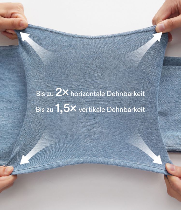 Halara Flex™ lässige Baggy-Hose aus elastischem Strickdenim mit mittelhohem Bund, Cargo-Seitentaschen und geradem Bein Halara Flex™ lässige Baggy-Hose aus elastischem Strickdenim mit mittelhohem Bund, Cargo-Seitentaschen und geradem Bein