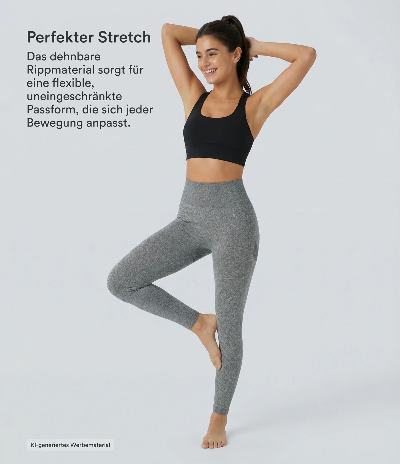 OneForm - Leggings mit hohem Bund und nahtlosem Flow - Booty-Scrunch