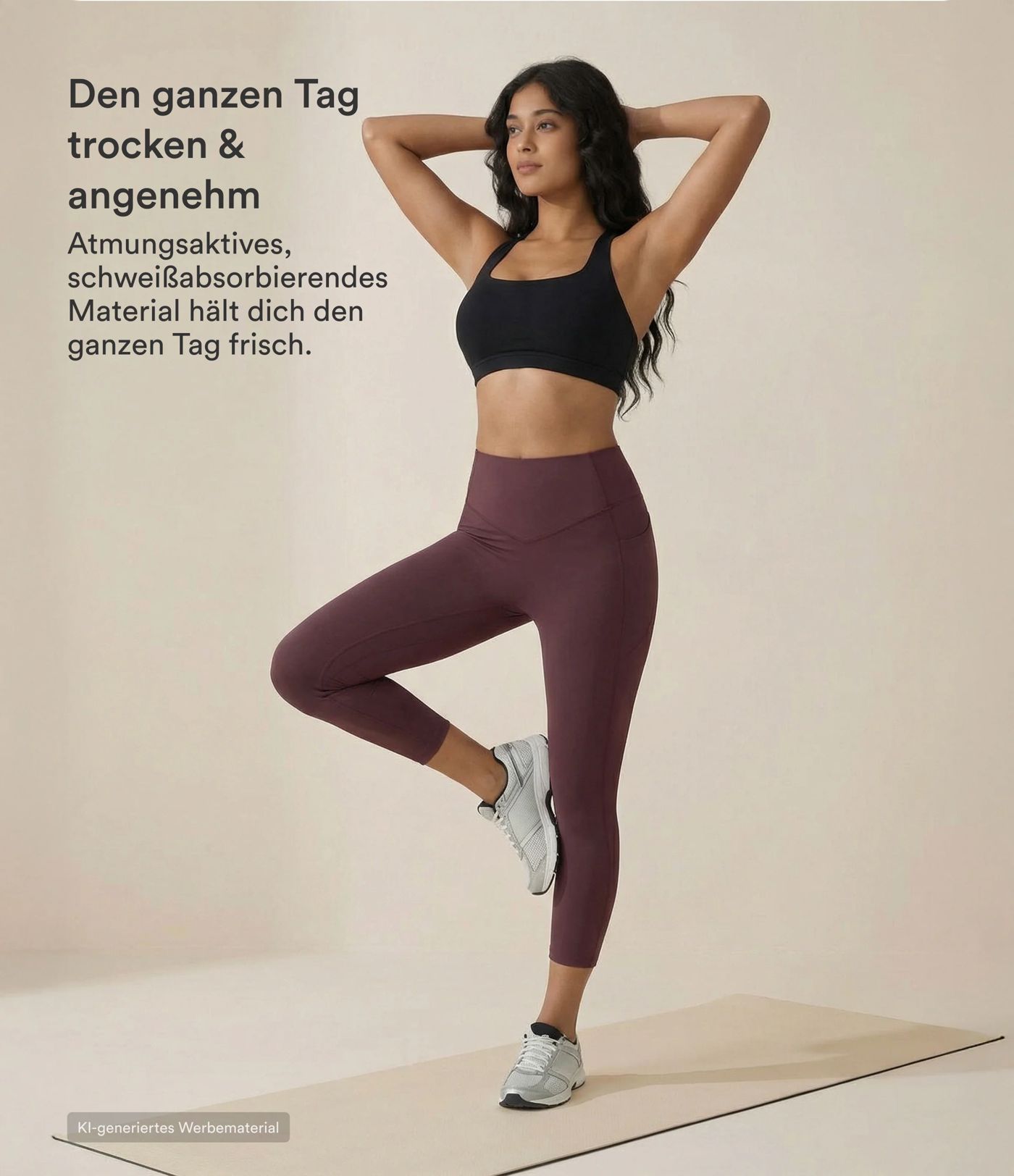 Halara UltraSculpt™ - Formende Capri-Workout-Leggings mit hohem Bund, Seitentaschen, Booty-Scrunch und Bauchkontrolle -Po-Lifting Halara UltraSculpt™ - Formende Capri-Workout-Leggings mit hohem Bund, Seitentaschen, Booty-Scrunch und Bauchkontrolle -Po-Lifting