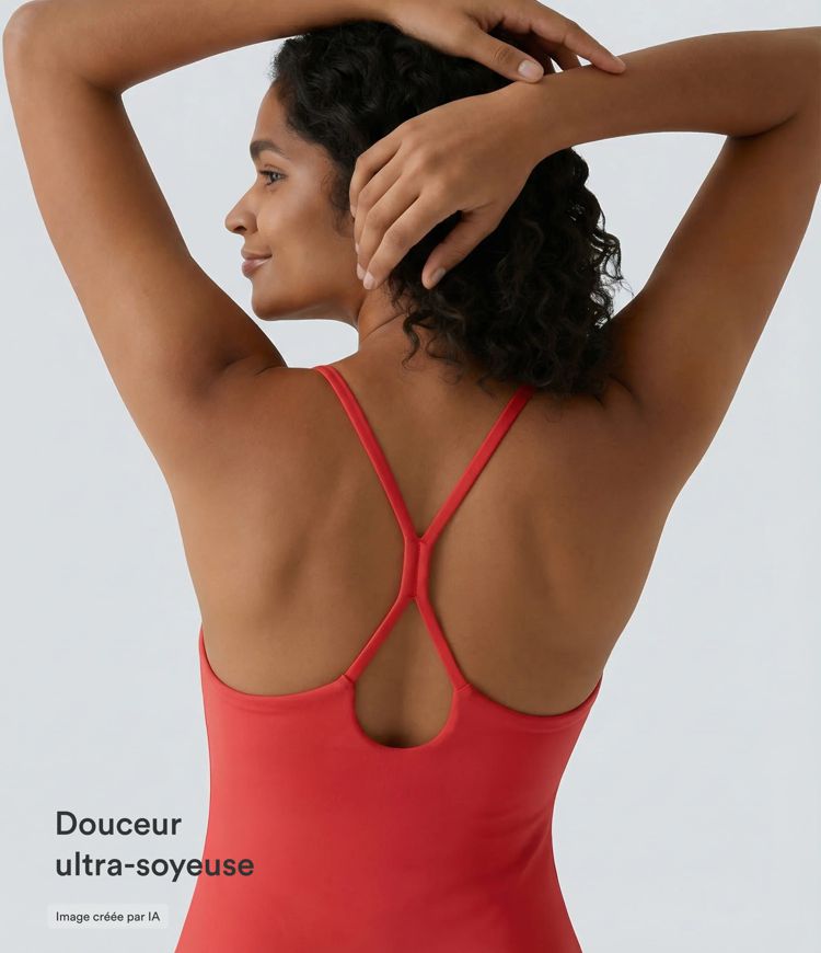 Softlyzero™ Airy Robe Mini d'Activité à Dos Nu avec Découpes 2-en-1 avec Poches et Toucher Frais - UPF50+ Softlyzero™ Airy Robe Mini d'Activité à Dos Nu avec Découpes 2-en-1 avec Poches et Toucher Frais - UPF50+
