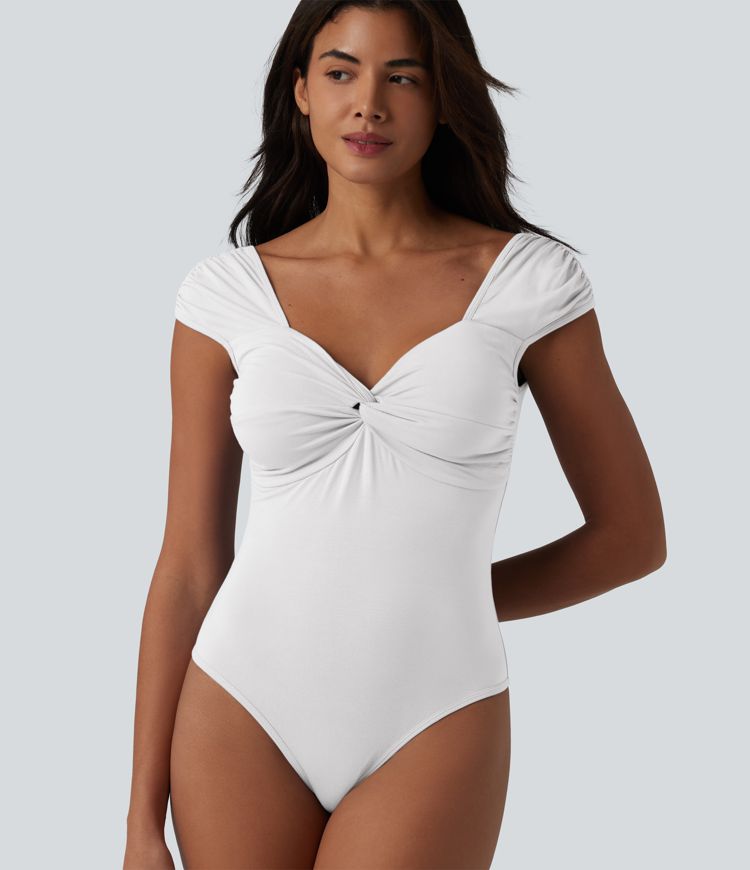 Short Sleeve Casual Bodysuit