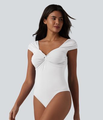 Short Sleeve Casual Bodysuit