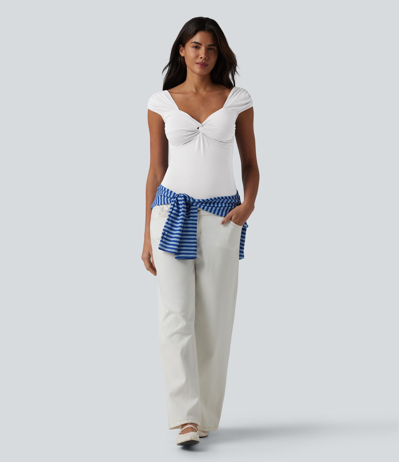 Short Sleeve Casual Bodysuit
