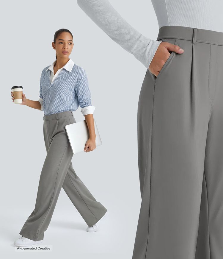 Women's Halara Flex™ DayStretch High Waisted Pocket Work Flare
