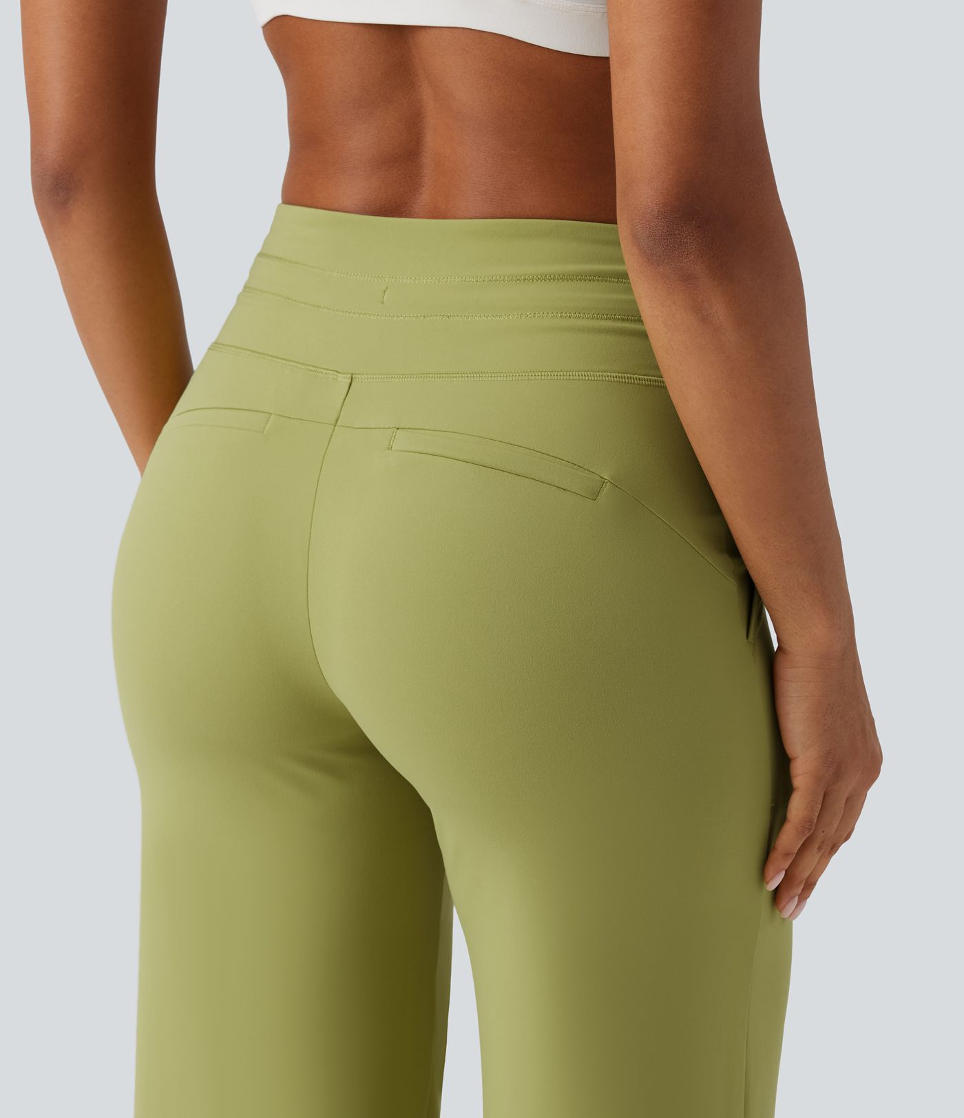 Halara UltraSculpt™ High Waisted Drawstring Straight Leg Yoga Pants with Pockets Halara UltraSculpt™ High Waisted Drawstring Straight Leg Yoga Pants with Pockets