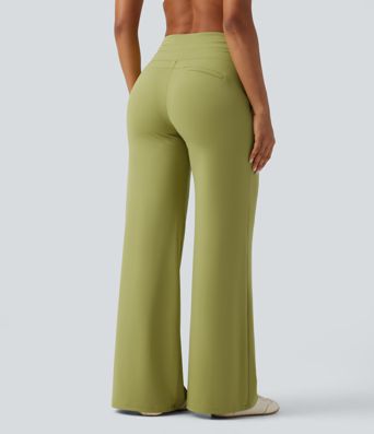 Halara UltraSculpt™ High Waisted Drawstring Straight Leg Yoga Pants with Pockets Halara UltraSculpt™ High Waisted Drawstring Straight Leg Yoga Pants with Pockets