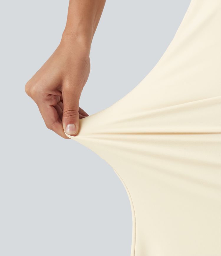SoftlyZero™ Plush Tube Built-in Bra Contrast Mesh Mermaid Maxi Dress SoftlyZero™ Plush Tube Built-in Bra Contrast Mesh Mermaid Maxi Dress