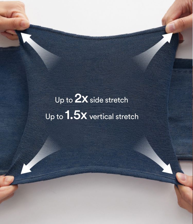 Halara Flex™ High Waisted Crossover Pocket Washed Casual Jeans Halara Flex™ High Waisted Crossover Pocket Washed Casual Jeans