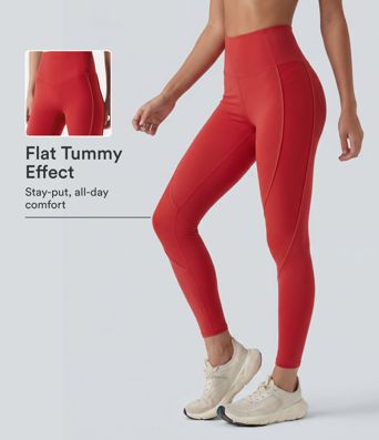 Halara UltraSculpt™ High Waisted Tummy Control Yoga Leggings with Pocket