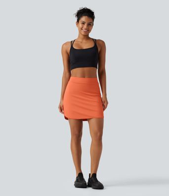 SoftlyZero™ Airy HIgh Waisted 2-in-1 Cool Touch Mini Golf Skirt with Pockets SoftlyZero™ Airy HIgh Waisted 2-in-1 Cool Touch Mini Golf Skirt with Pockets