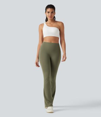 Halara UltraSculpt™ High Waisted Scrunch Butt Lifting Tummy Control Pocket Shaping Yoga Bootcut Leggings