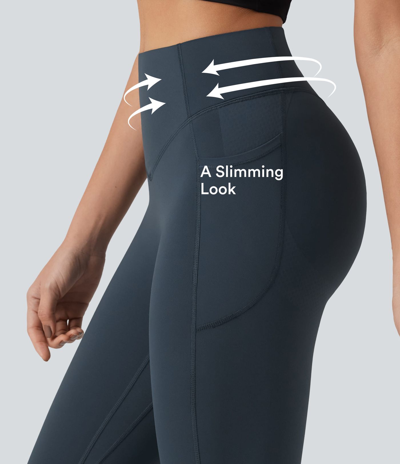 Halara UltraSculpt™ High Waisted Scrunch Butt Lifting Tummy Control Pocket Shaping Training Leggings
