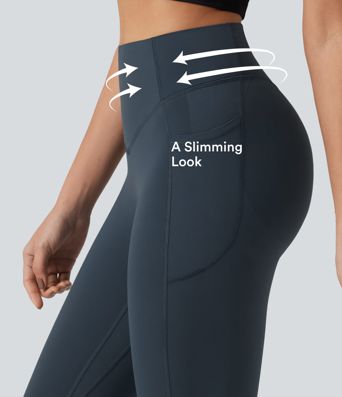 Halara UltraSculpt™ High Waisted Scrunch Butt Lifting Tummy Control Pocket Shaping Training Leggings