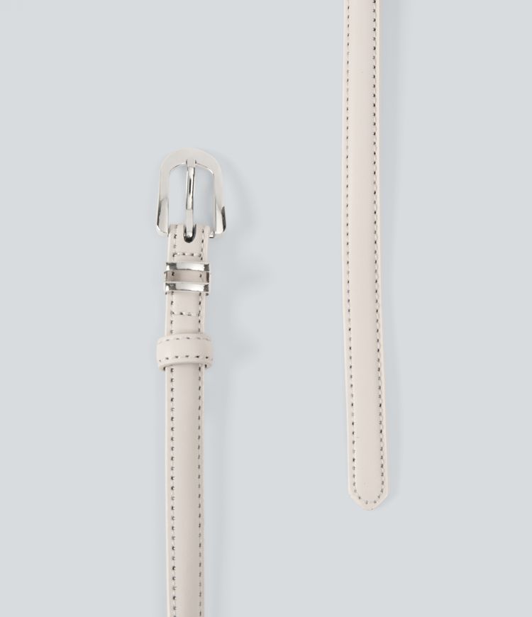 Plain Style Metal Belt
