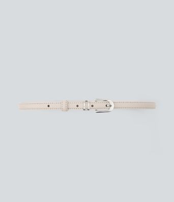 Plain Style Metal Belt