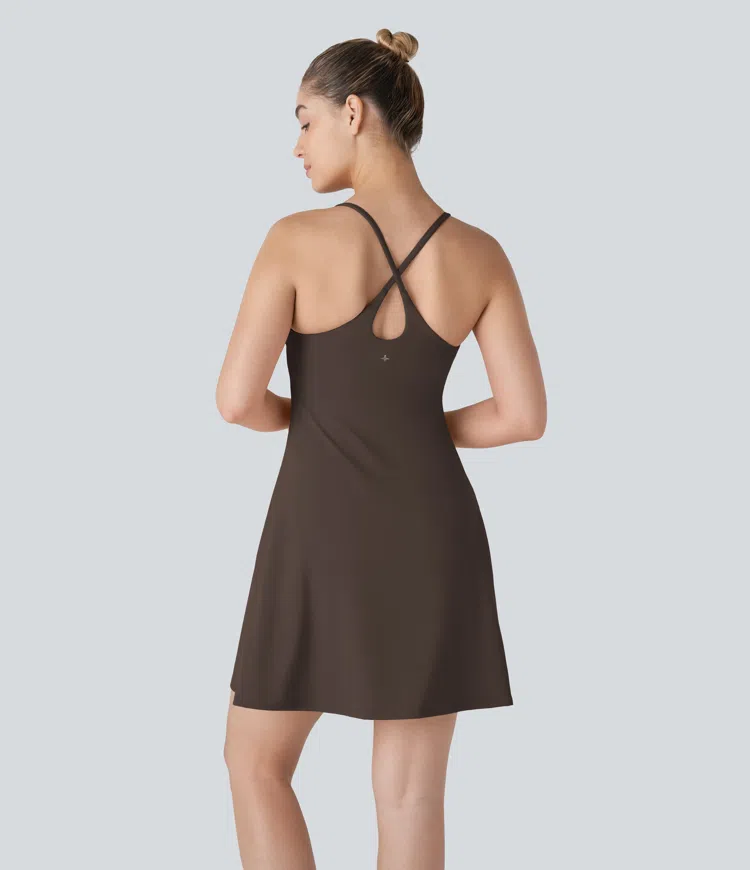 SoftlyZero™ Plush Backless Active Dress-Longer Length-Easy Peezy Edition