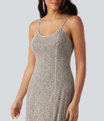 Polka Dot Mesh Maxi Flowy Bridesmaid and Wedding Guest Slip Dress Polka Dot Mesh Maxi Flowy Bridesmaid and Wedding Guest Slip Dress