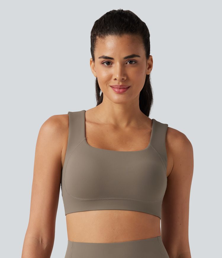 Halara UltraSculpt™ Medium Support U Neck Built-in Bra Push-Up Training Sports Bra Halara UltraSculpt™ Medium Support U Neck Built-in Bra Push-Up Training Sports Bra
