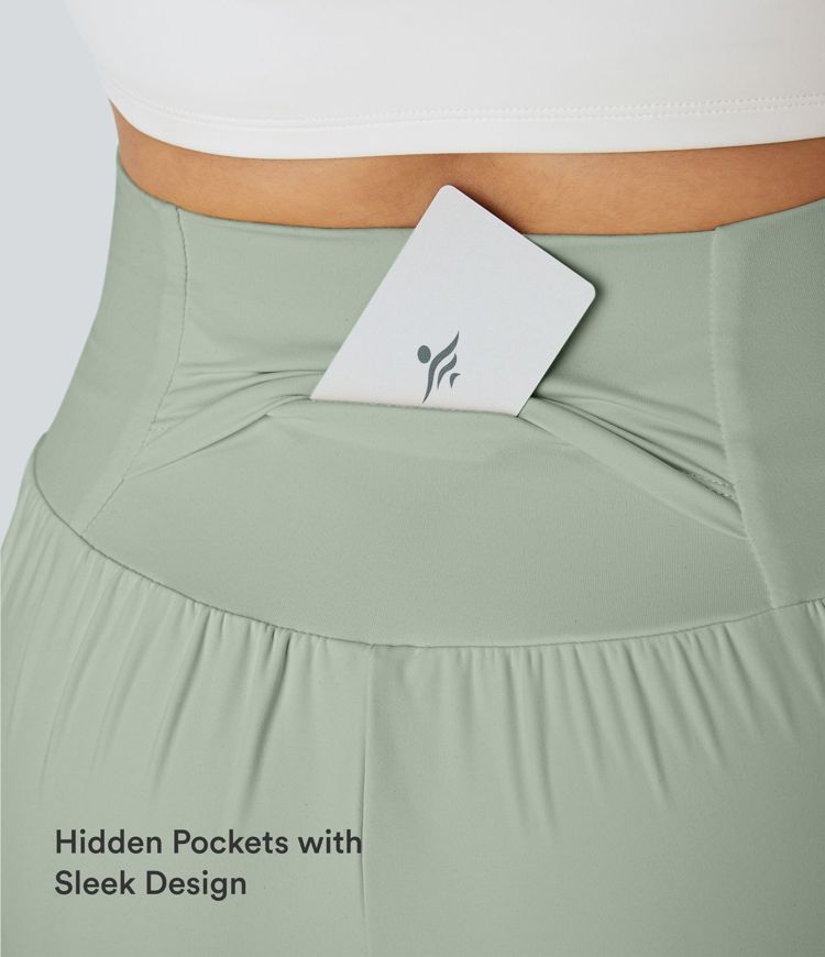 SoftlyZero™ Airy Super High Waisted 2-in-1 Cool Touch Yoga Shorts 5'' with Pockets-Longer Length SoftlyZero™ Airy Super High Waisted 2-in-1 Cool Touch Yoga Shorts 5'' with Pockets-Longer Length
