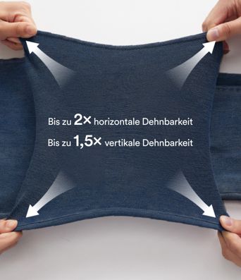 Halara Flex™ gewaschene, lässige Crossover-Flare-Jeans aus elastischem Strick-Denim mit Seitentaschen Halara Flex™ gewaschene, lässige Crossover-Flare-Jeans aus elastischem Strick-Denim mit Seitentaschen