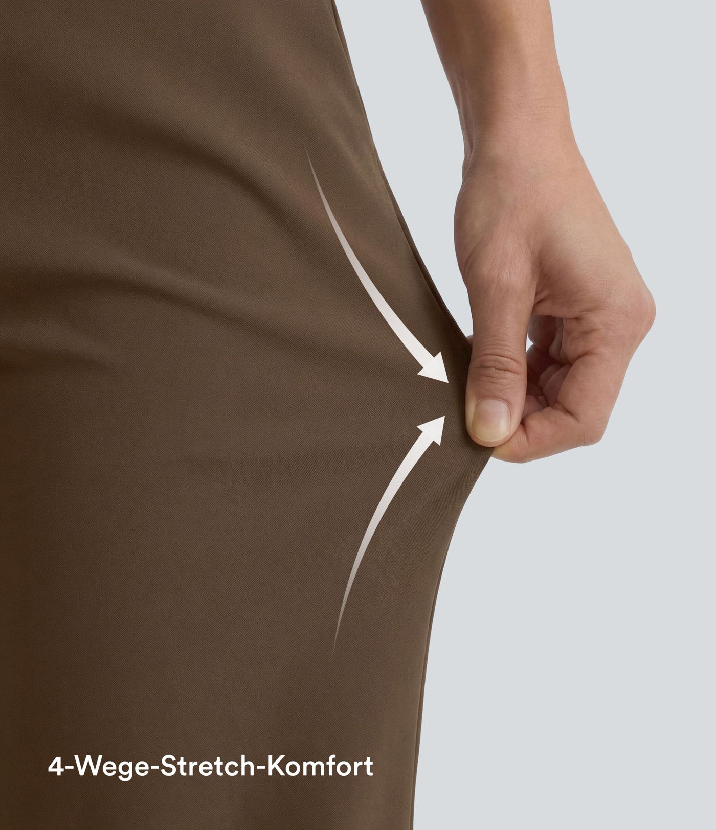 Halara Flex™ DayStretch - Ausgestellte Arbeits-Hose mit hohem Bund und Seitentaschen
