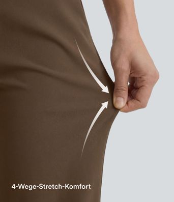 Halara Flex™ DayStretch - Ausgestellte Arbeits-Hose mit hohem Bund und Seitentaschen