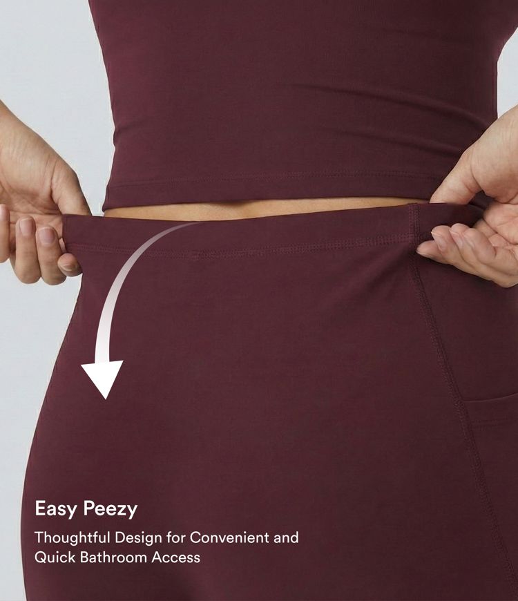 SoftlyZero™ Airy Backless Twisted Cool Touch Dance Active Dress-Easy Peezy Edition SoftlyZero™ Airy Backless Twisted Cool Touch Dance Active Dress-Easy Peezy Edition