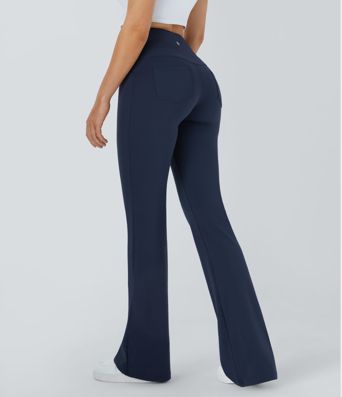 Leggings de yoga de cintura alta con bolsillos