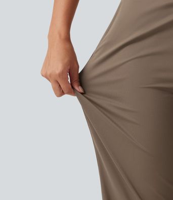 Mid Rise Quick Dry Capri Golf Pants with Pockets-UPF40+ Mid Rise Quick Dry Capri Golf Pants with Pockets-UPF40+