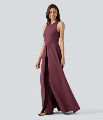 Breezeful™ Sleeveless Quick Dry Jumpsuit with Pockets-Easy Peezy Edition Breezeful™ Sleeveless Quick Dry Jumpsuit with Pockets-Easy Peezy Edition