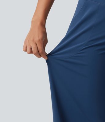 Pantalon de yoga Halara UltraSculpt™ taille haute, coupe droite et croisée, avec poches Pantalon de yoga Halara UltraSculpt™ taille haute, coupe droite et croisée, avec poches
