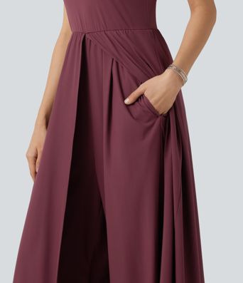 Combinaison sans manches à séchage rapide Breezeful™ avec poches - Édition Easy Peasy Combinaison sans manches à séchage rapide Breezeful™ avec poches - Édition Easy Peasy