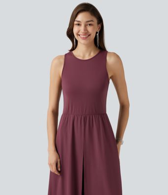 Combinaison sans manches à séchage rapide Breezeful™ avec poches - Édition Easy Peasy Combinaison sans manches à séchage rapide Breezeful™ avec poches - Édition Easy Peasy