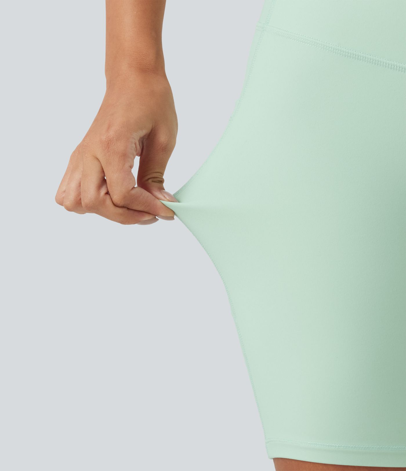 Halara UltraSculpt™ High Waisted Tummy Control Shaping Training Biker Shorts 7'' with Pockets