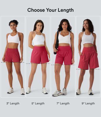 SoftlyZero™ Airy – 2-in-1 Yoga-Shorts mit extra hohem Bund, Cool-Touch, 9" mit Taschen SoftlyZero™ Airy – 2-in-1 Yoga-Shorts mit extra hohem Bund, Cool-Touch, 9" mit Taschen
